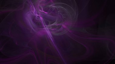 Fantezi kaotik renkli fraktal desen. Soyut Fraktal şekiller. 3D render resimde arka plan veya duvar kağıdı.