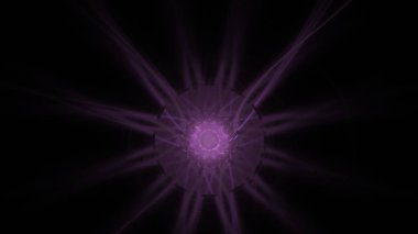 Fantezi kaotik renkli fraktal desen. Soyut Fraktal şekiller. 3D render resimde arka plan veya duvar kağıdı.