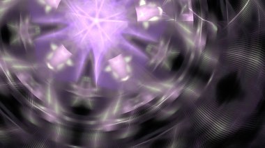 Fantezi kaotik renkli fraktal desen. Soyut Fraktal şekiller. 3D render resimde arka plan veya duvar kağıdı.