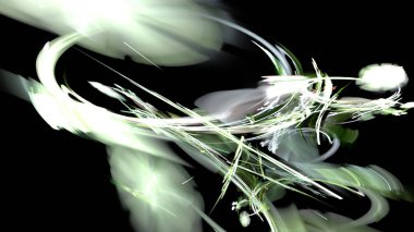 Fantezi kaotik renkli fraktal desen. Soyut Fraktal şekiller. 3D render resimde arka plan veya duvar kağıdı.