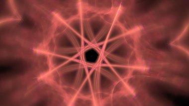 Fantezi kaotik renkli fraktal desen. Soyut Fraktal şekiller. 3D render resimde arka plan veya duvar kağıdı.