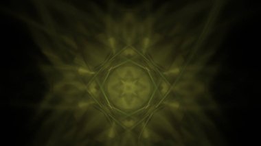 Fantezi kaotik renkli fraktal desen. Soyut Fraktal şekiller. 3D render resimde arka plan veya duvar kağıdı.