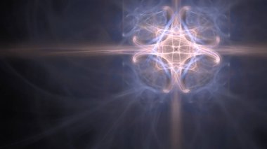 Fantezi kaotik renkli fraktal desen. Soyut Fraktal şekiller. 3D render resimde arka plan veya duvar kağıdı.