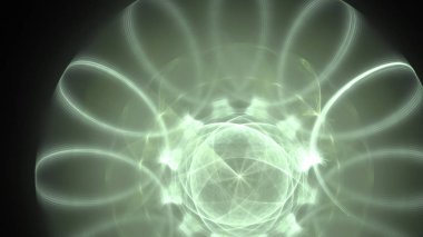 Fantezi kaotik renkli fraktal desen. Soyut Fraktal şekiller. 3D render resimde arka plan veya duvar kağıdı.