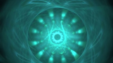 Fantezi kaotik renkli fraktal desen. Soyut Fraktal şekiller. 3D render resimde arka plan veya duvar kağıdı.