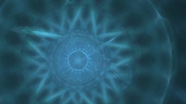 Fantezi kaotik renkli fraktal desen. Soyut Fraktal şekiller. 3D render resimde arka plan veya duvar kağıdı.