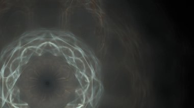 Fantezi kaotik renkli fraktal desen. Soyut Fraktal şekiller. 3D render resimde arka plan veya duvar kağıdı.