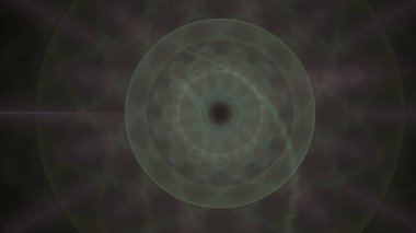 Fantezi kaotik renkli fraktal desen. Soyut Fraktal şekiller. 3D render resimde arka plan veya duvar kağıdı.