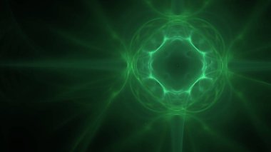 Fantezi kaotik renkli fraktal desen. Soyut Fraktal şekiller. 3D render resimde arka plan veya duvar kağıdı.