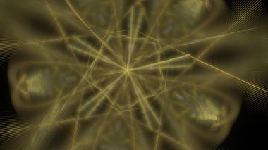 Fantezi kaotik renkli fraktal desen. Soyut Fraktal şekiller. 3D render resimde arka plan veya duvar kağıdı.