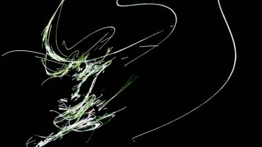 Fantezi kaotik renkli fraktal desen. Soyut Fraktal şekiller. 3D render resimde arka plan veya duvar kağıdı.