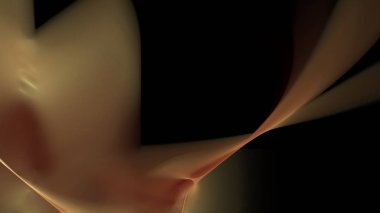 Fantezi kaotik renkli fraktal desen. Soyut Fraktal şekiller. 3D render resimde arka plan veya duvar kağıdı.