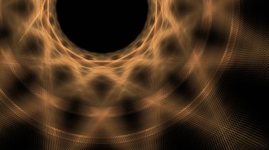 Fantezi kaotik renkli fraktal desen. Soyut Fraktal şekiller. 3D render resimde arka plan veya duvar kağıdı.