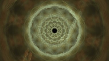 Fantezi kaotik renkli fraktal desen. Soyut Fraktal şekiller. 3D render resimde arka plan veya duvar kağıdı.