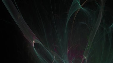 Fantezi kaotik renkli fraktal desen. Soyut Fraktal şekiller. 3D render resimde arka plan veya duvar kağıdı.