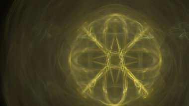 Fantezi kaotik renkli fraktal desen. Soyut Fraktal şekiller. 3D render resimde arka plan veya duvar kağıdı.