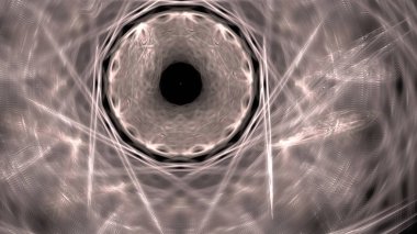 Fantezi kaotik renkli fraktal desen. Soyut Fraktal şekiller. 3D render resimde arka plan veya duvar kağıdı.