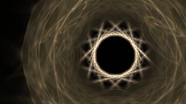 Fantezi kaotik renkli fraktal desen. Soyut Fraktal şekiller. 3D render resimde arka plan veya duvar kağıdı.