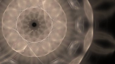 Fantezi kaotik renkli fraktal desen. Soyut Fraktal şekiller. 3D render resimde arka plan veya duvar kağıdı.