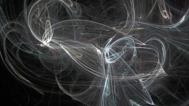 Fantezi kaotik renkli fraktal desen. Soyut Fraktal şekiller. 3D render resimde arka plan veya duvar kağıdı.