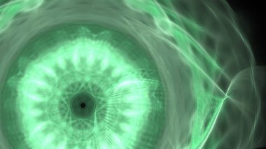 Fantezi kaotik renkli fraktal desen. Soyut Fraktal şekiller. 3D render resimde arka plan veya duvar kağıdı.