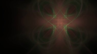 Fantezi kaotik renkli fraktal desen. Soyut Fraktal şekiller. 3D render resimde arka plan veya duvar kağıdı.