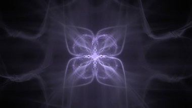 Fantezi kaotik renkli fraktal desen. Soyut Fraktal şekiller. 3D render resimde arka plan veya duvar kağıdı.