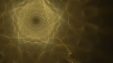 Fantezi kaotik renkli fraktal desen. Soyut Fraktal şekiller. 3D render resimde arka plan veya duvar kağıdı.