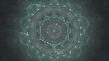 Fantezi kaotik renkli fraktal desen. Soyut Fraktal şekiller. 3D render resimde arka plan veya duvar kağıdı.