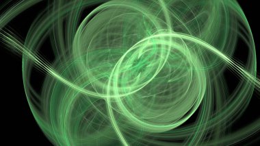 Fantezi kaotik renkli fraktal desen. Soyut Fraktal şekiller. 3D render resimde arka plan veya duvar kağıdı.