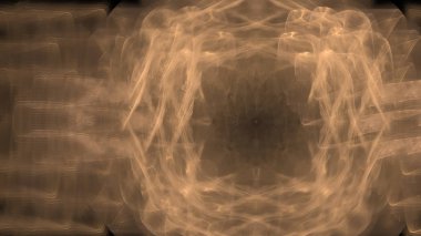 Fantezi kaotik renkli fraktal desen. Soyut Fraktal şekiller. 3D render resimde arka plan veya duvar kağıdı.