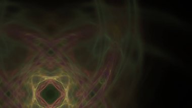 Fantezi kaotik renkli fraktal desen. Soyut Fraktal şekiller. 3D render resimde arka plan veya duvar kağıdı.