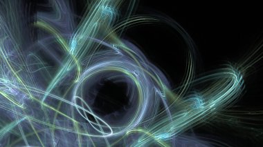 Fantezi kaotik renkli fraktal desen. Soyut Fraktal şekiller. 3D render resimde arka plan veya duvar kağıdı.