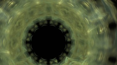 Fantezi kaotik renkli fraktal desen. Soyut Fraktal şekiller. 3D render resimde arka plan veya duvar kağıdı.