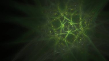 Fantezi kaotik renkli fraktal desen. Soyut Fraktal şekiller. 3D render resimde arka plan veya duvar kağıdı.