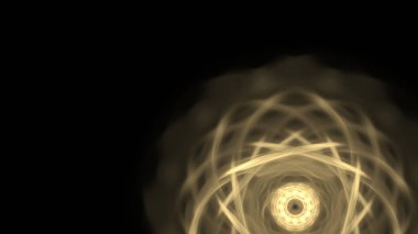 Fantezi kaotik renkli fraktal desen. Soyut Fraktal şekiller. 3D render resimde arka plan veya duvar kağıdı.