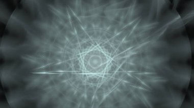 Fantezi kaotik renkli fraktal desen. Soyut Fraktal şekiller. 3D render resimde arka plan veya duvar kağıdı.