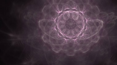 Fantezi kaotik renkli fraktal desen. Soyut Fraktal şekiller. 3D render resimde arka plan veya duvar kağıdı.