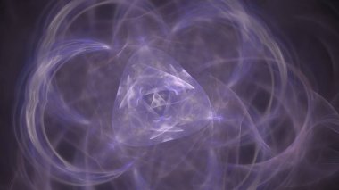 Fantezi kaotik renkli fraktal desen. Soyut Fraktal şekiller. 3D render resimde arka plan veya duvar kağıdı.