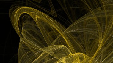 Fantezi kaotik renkli fraktal desen. Soyut Fraktal şekiller. 3D render resimde arka plan veya duvar kağıdı.