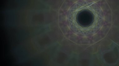 Fantezi kaotik renkli fraktal desen. Soyut Fraktal şekiller. 3D render resimde arka plan veya duvar kağıdı.