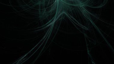 Fantezi kaotik renkli fraktal desen. Soyut Fraktal şekiller. 3D render resimde arka plan veya duvar kağıdı.