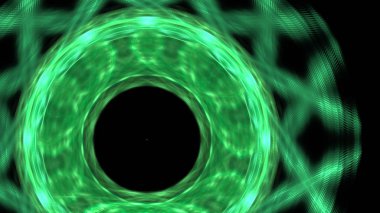 Fantezi kaotik renkli fraktal desen. Soyut Fraktal şekiller. 3D render resimde arka plan veya duvar kağıdı.