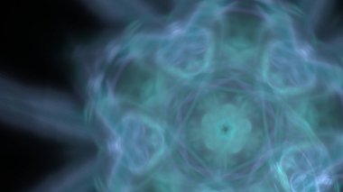 Fantezi kaotik renkli fraktal desen. Soyut Fraktal şekiller. 3D render resimde arka plan veya duvar kağıdı.