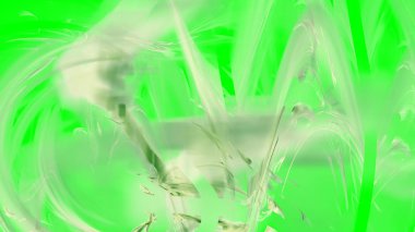 Fantezi kaotik renkli fraktal desen. Soyut Fraktal şekiller. 3D render resimde arka plan veya duvar kağıdı.