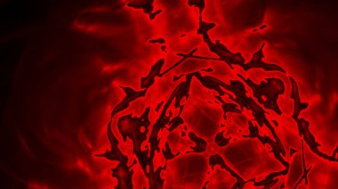 Fantezi kaotik renkli fraktal desen. Soyut Fraktal şekiller. 3D render resimde arka plan veya duvar kağıdı.