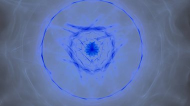 Fantezi kaotik renkli fraktal desen. Soyut Fraktal şekiller. 3D render resimde arka plan veya duvar kağıdı.