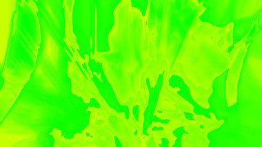 Fantezi kaotik renkli fraktal desen. Soyut Fraktal şekiller. 3D render resimde arka plan veya duvar kağıdı.