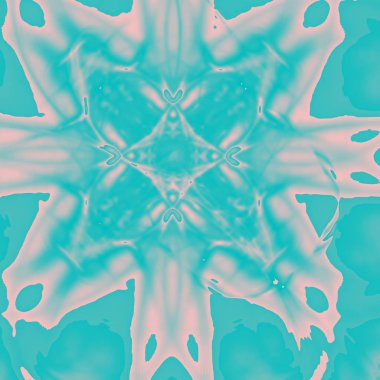 Fantezi kaotik renkli fraktal desen. Soyut Fraktal şekiller. 3D render resimde arka plan veya duvar kağıdı.