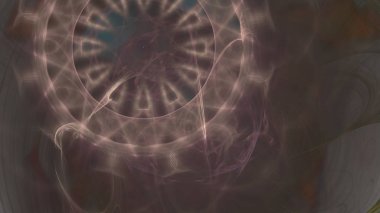 Fantezi kaotik renkli fraktal desen. Soyut Fraktal şekiller. 3D render resimde arka plan veya duvar kağıdı.